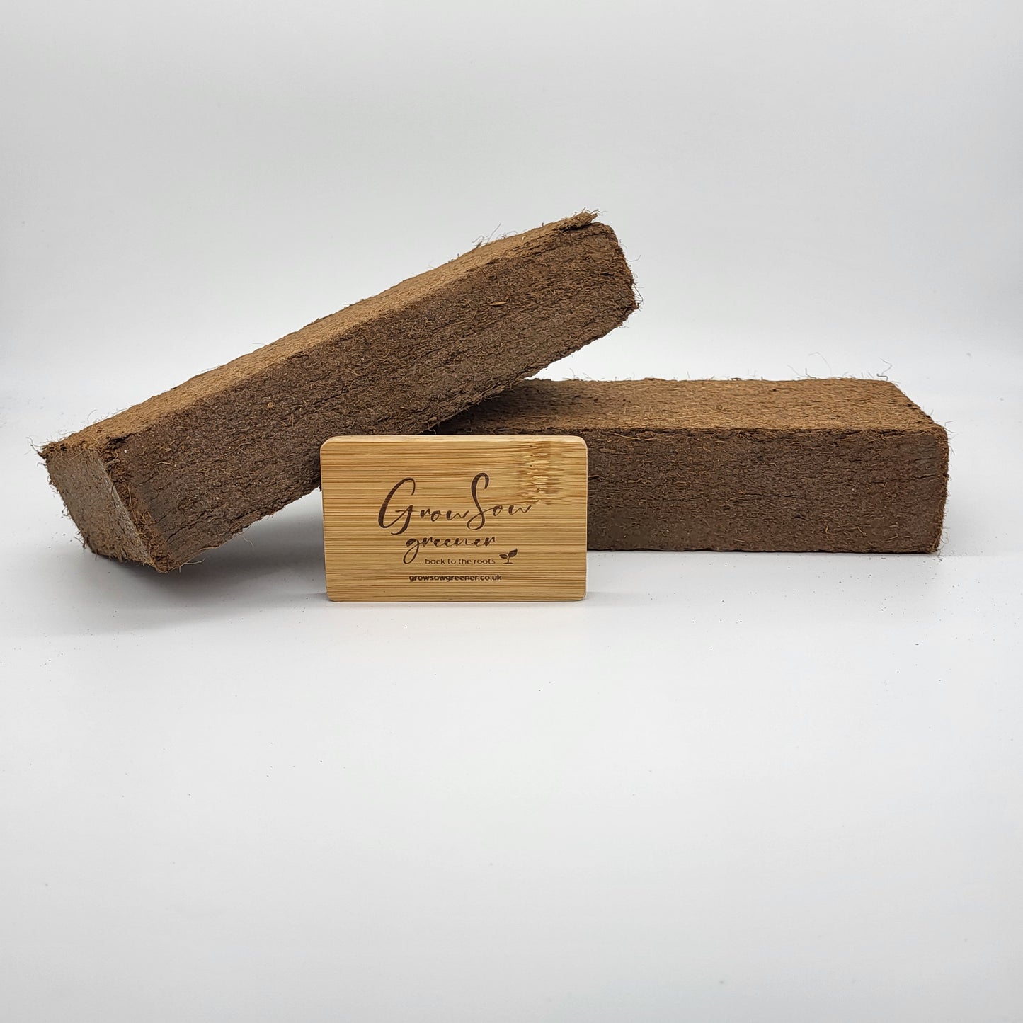 Organic Coconut Coir Bricks (650g)